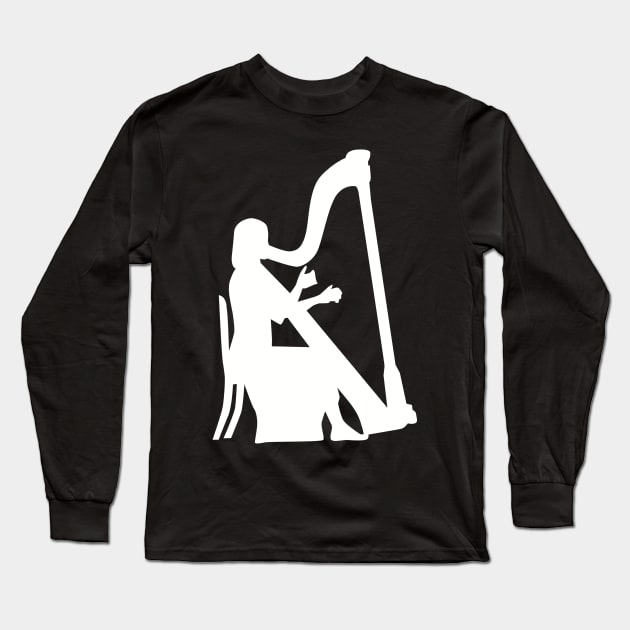 Harp Long Sleeve T-Shirt by Designzz